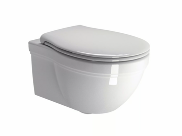 CLASSIC 55 - Wall-hung toilet by GSI ceramica - view 2